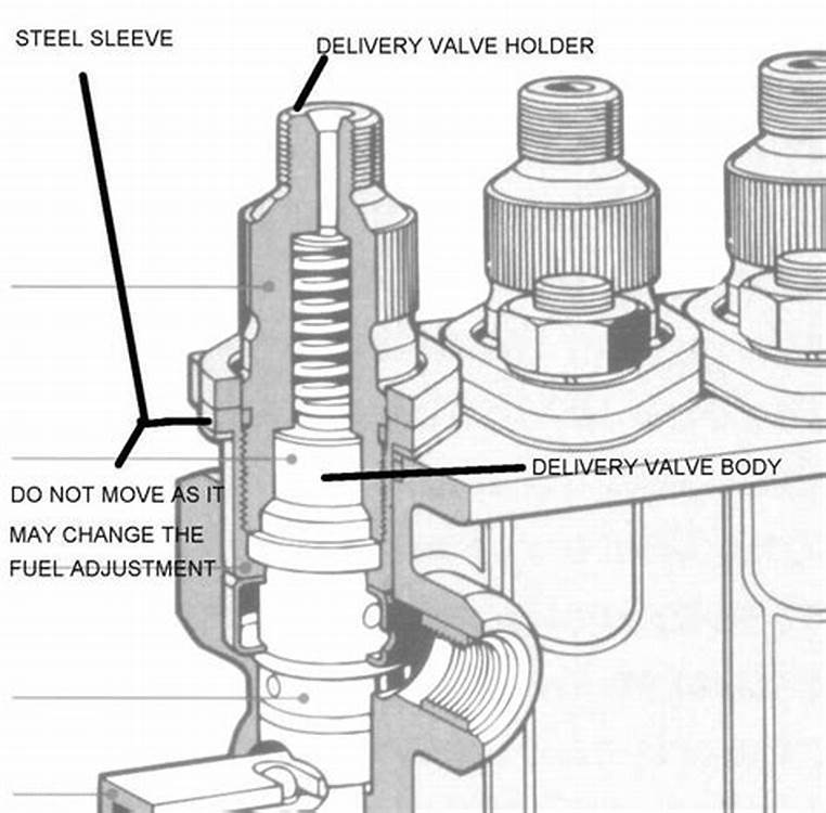 The function of the delivery valve BlueStars Diesel
